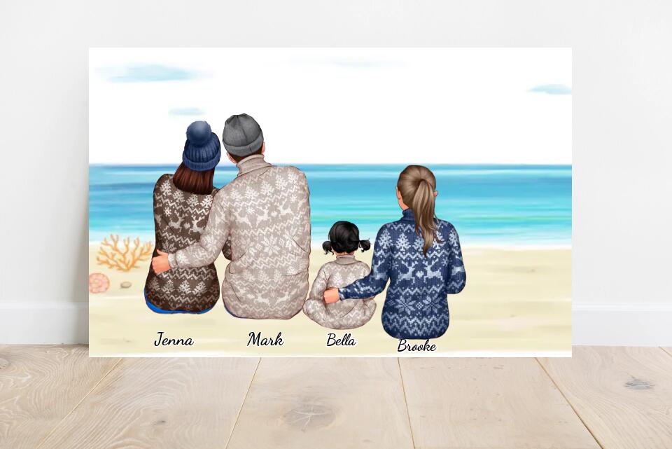 Christmas Family of 4
