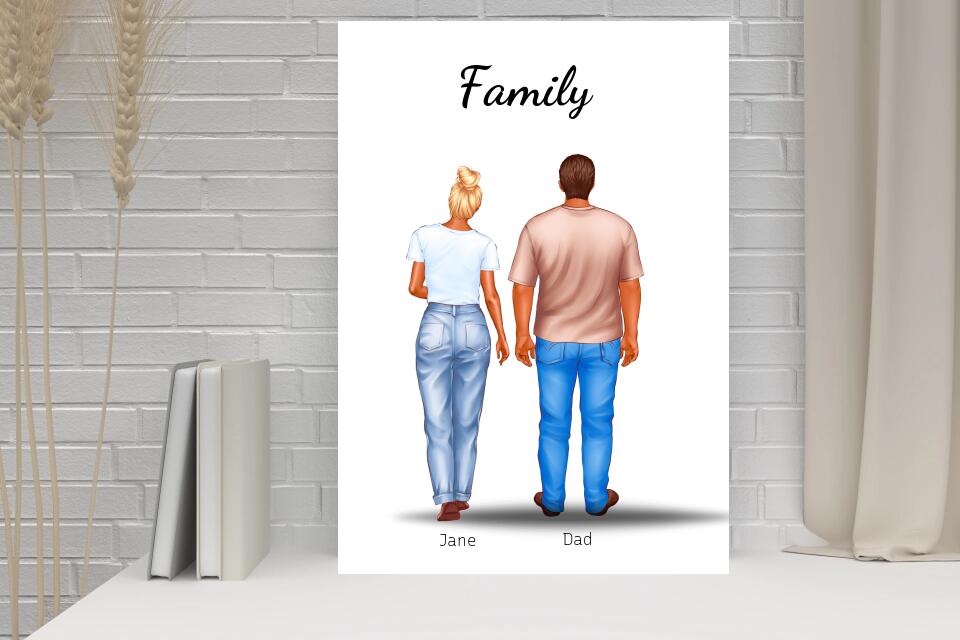 Dad and Daughter