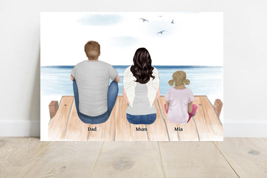 Family of 3 Girl