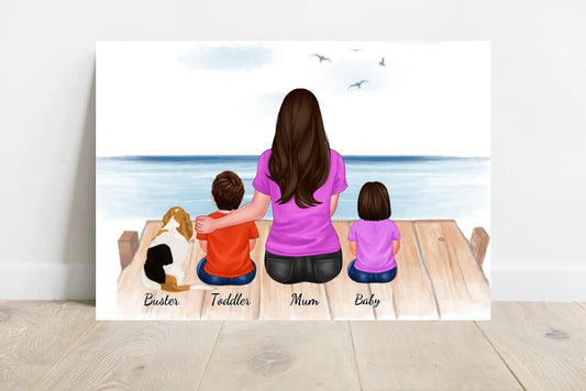 Mum & 2 Children