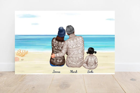 Christmas Family of 3