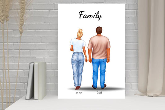 Dad and Daughter