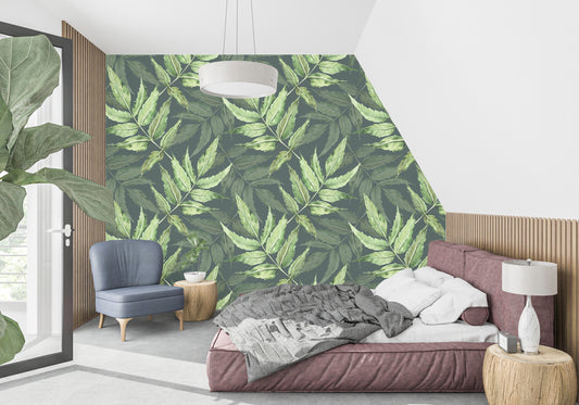 Removable Wallpaper leaves
