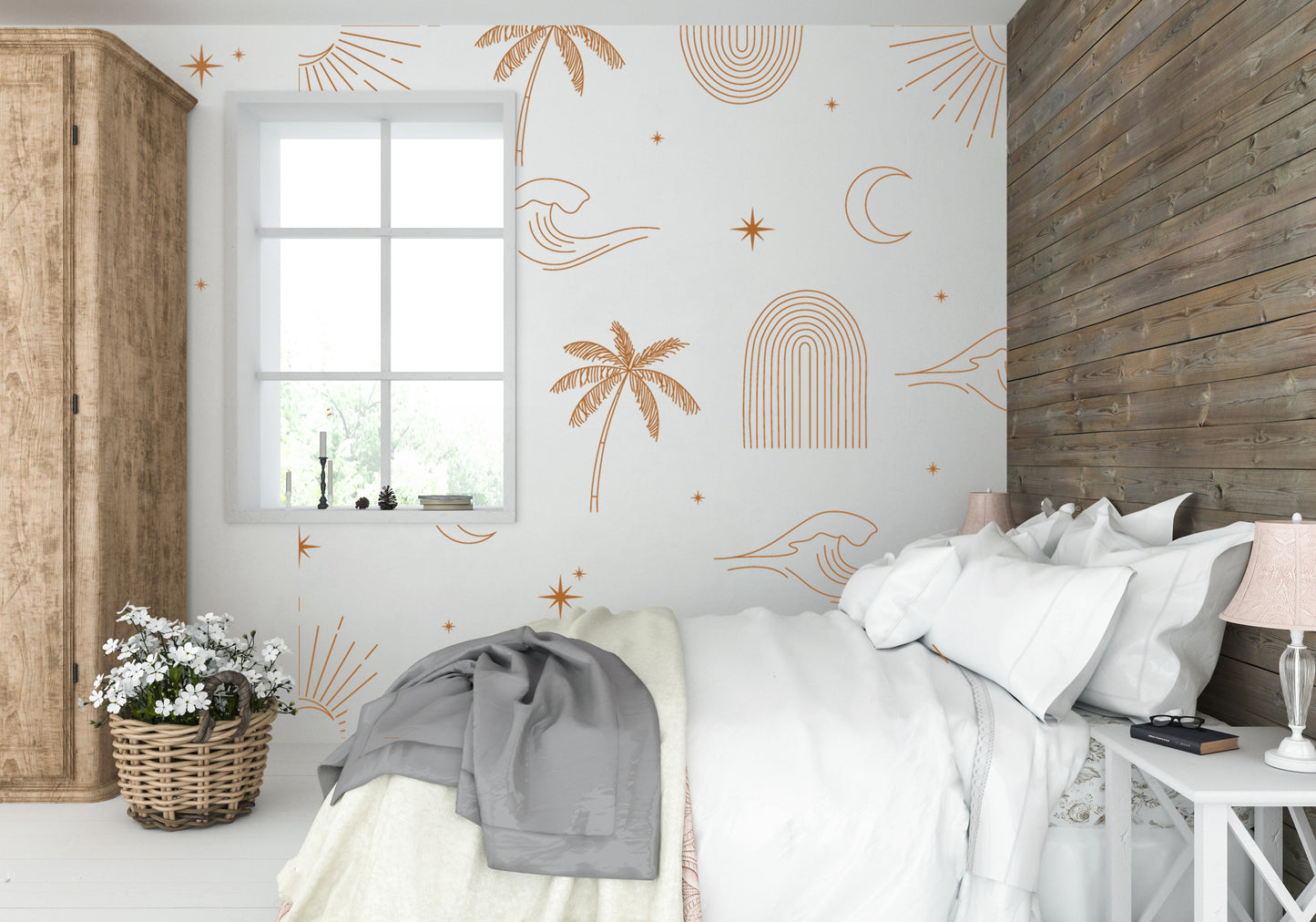 Removable Wallpaper Oranges